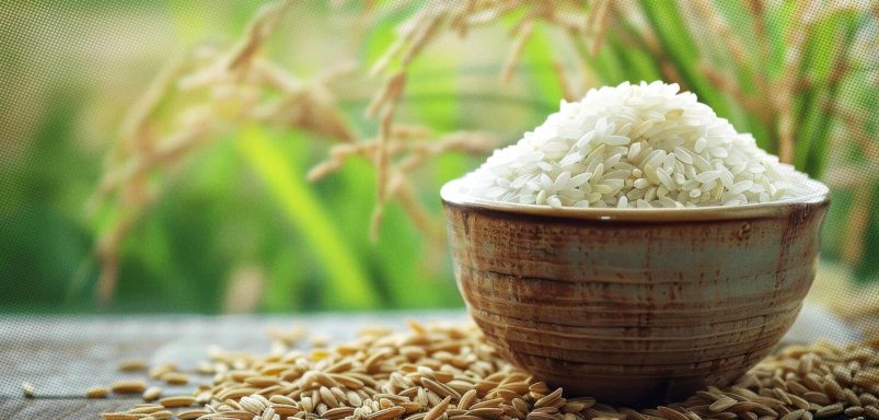 Which districts produced the most rice in Bangladesh in 2025?