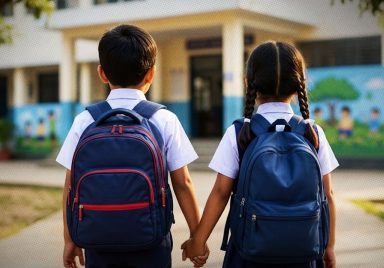 How parents can help children make friends at a new school