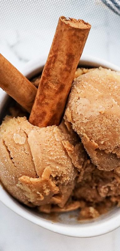 What is spiced ice cream and why is it becoming famous?