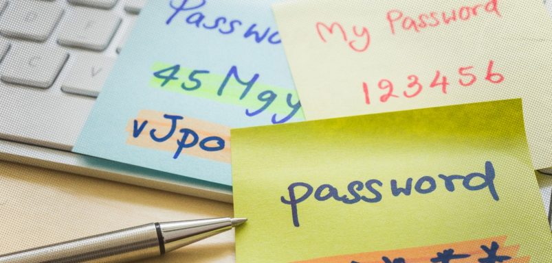 Where not to keep your passwords