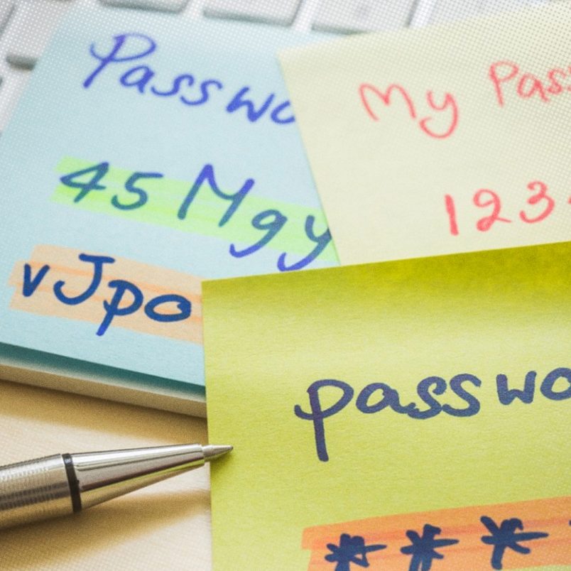 Where not to keep your passwords