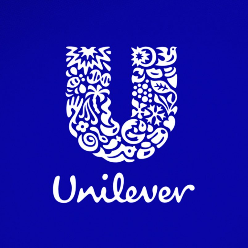 What is the story behind hidden elements of the Unilever logo?