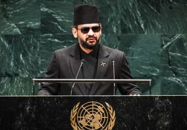Why Nepal PM Balendra Shah addressed UN with sunglasses on
