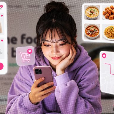 You choose your food, fill your cart and watch the delivery arrive, except nothing was ever ordered.