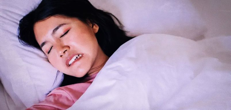 Why do people grind their teeth in their sleep?