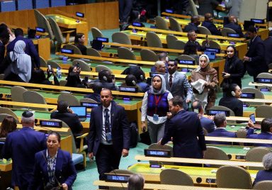 7 muslim-majority countries that did not join the walkout during Netanyahu’s UN speech