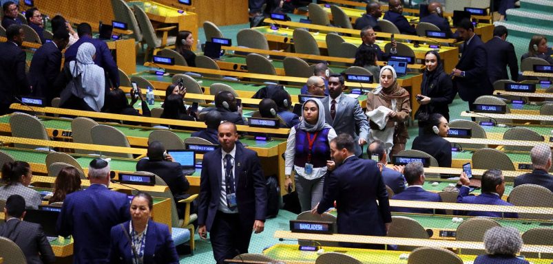 7 muslim-majority countries that did not join the walkout during Netanyahu’s UN speech