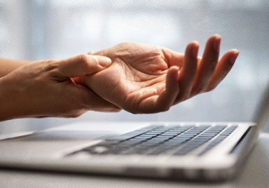 What happens to your wrists when you use phones and laptops for hours