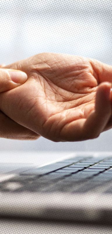 What happens to your wrists when you use phones and laptops for hours