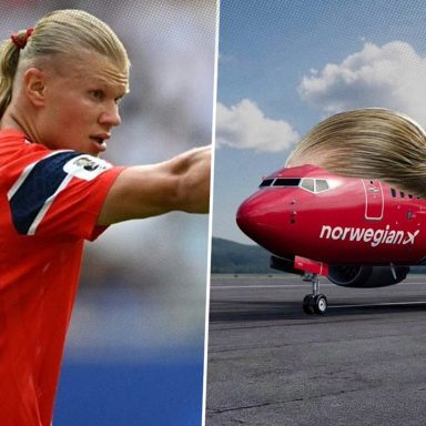 Why did Erling Haaland sue Norwegian Air?