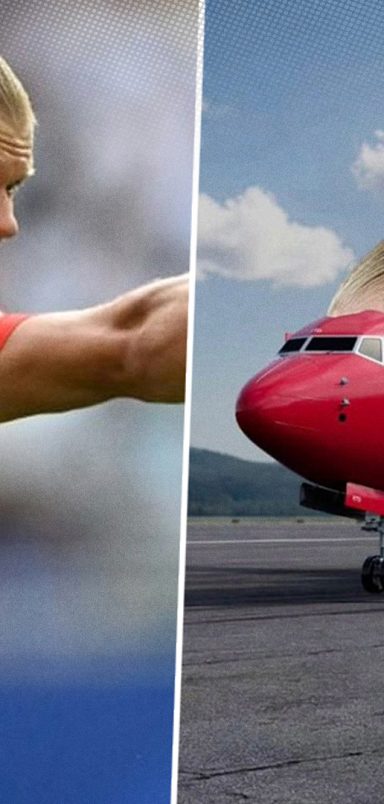 Why did Erling Haaland sue Norwegian Air?