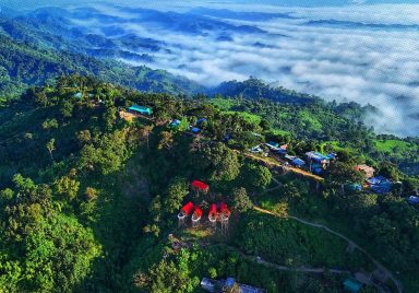 Why was Sajek Valley declared closed to tourists?