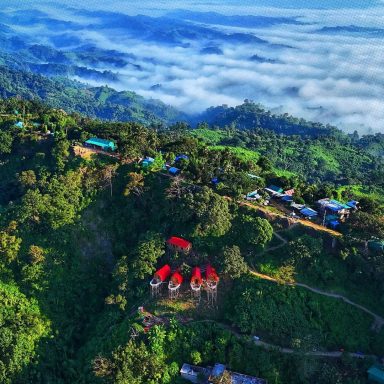 Why was Sajek Valley declared closed to tourists?