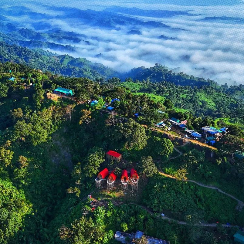 Why was Sajek Valley declared closed to tourists?