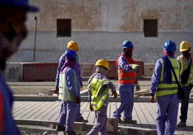 Which countries have more foreign workers than local workers?