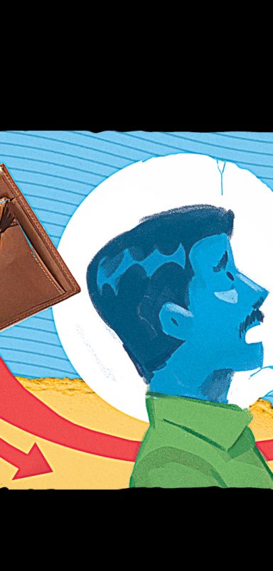 Why does your salary run out before the 20th of the month?